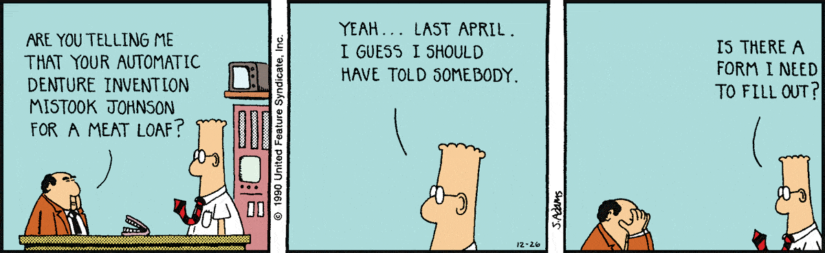 Dilbert Cartoon